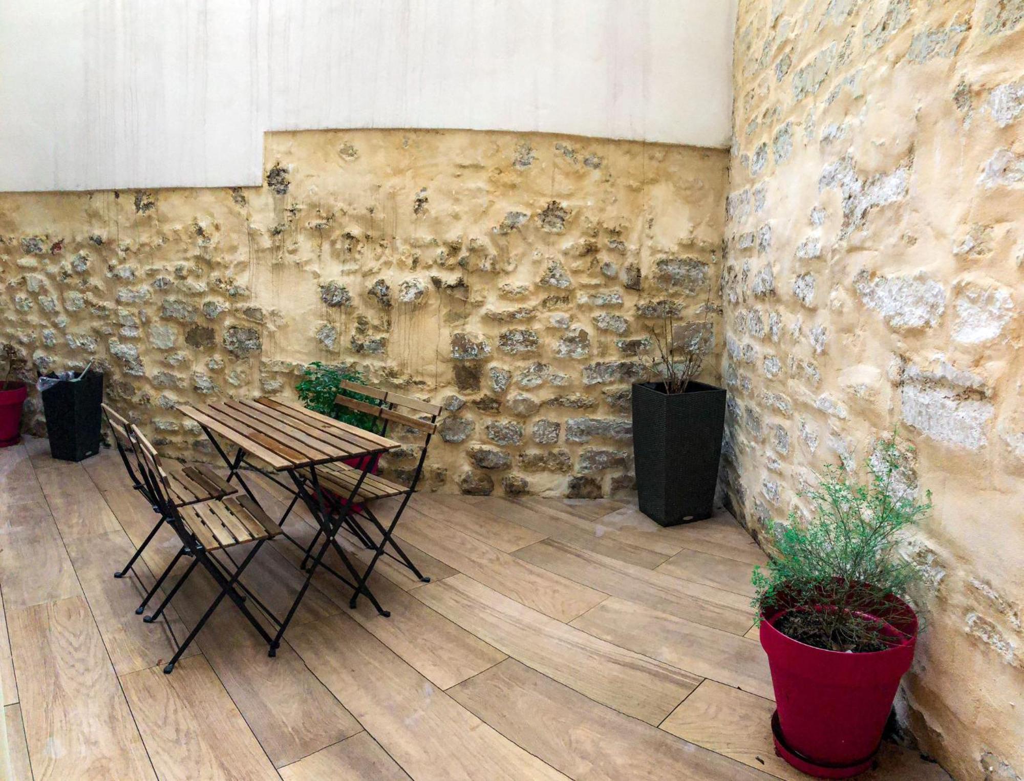 Apartamento Charme Montmartre - Terrasse Privee Avec Vue Sur Le Sacre-Coeur - Parking Gratuit París Exterior foto